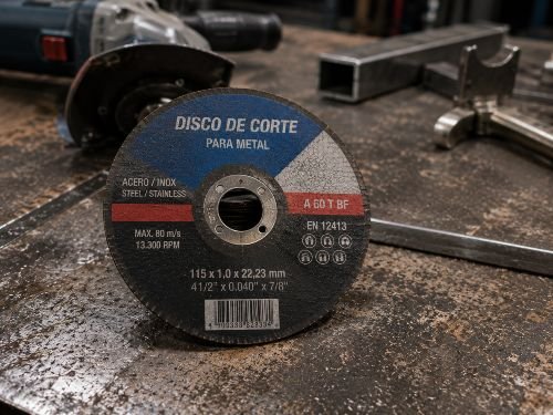 Guía completa de discos de corte para amoladora