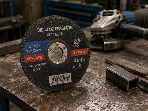 Guía completa de discos de desbaste para amoladora