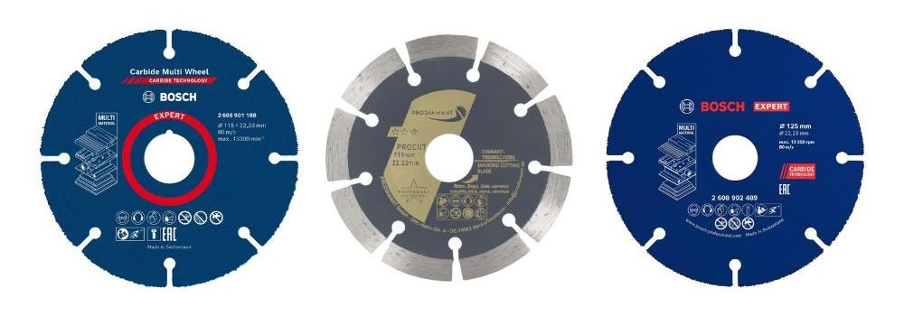 Discos de amoladora con dientes (discos dentados)